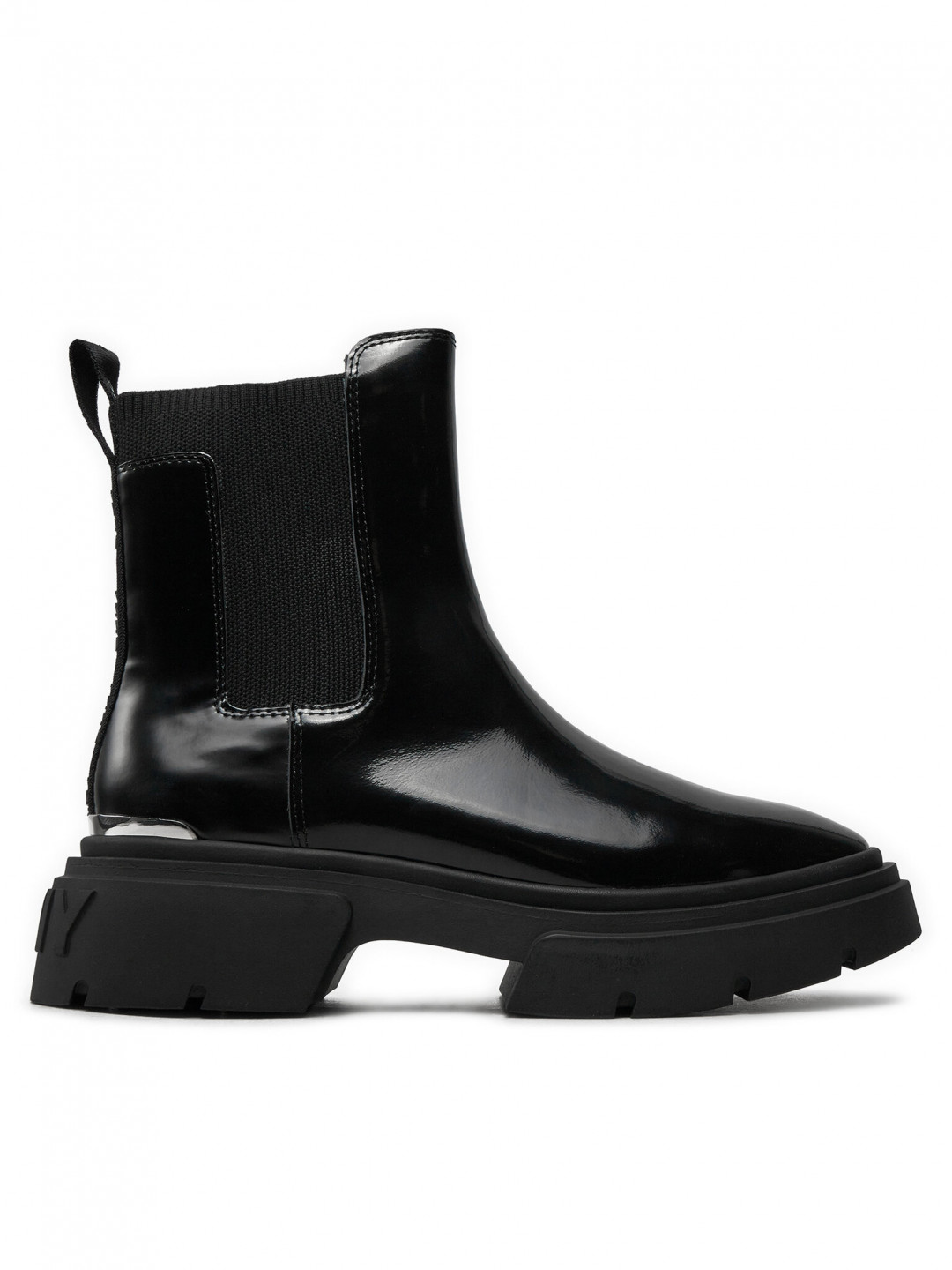 DKNY Kotníková obuv s elastickým prvkem Fenella K4400981 Černá